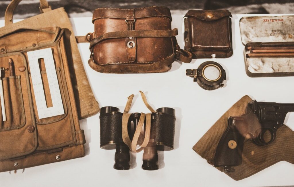 accessoires et vêtement des années 50