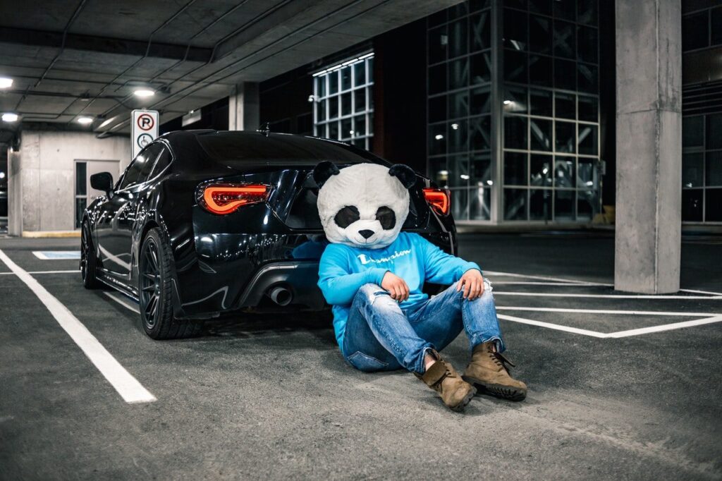 chaussons panda
