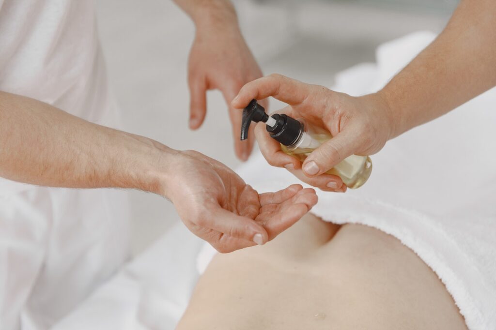 huile de massage bio