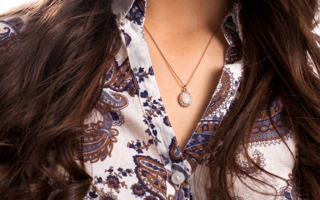 Collier Pendentif robe été